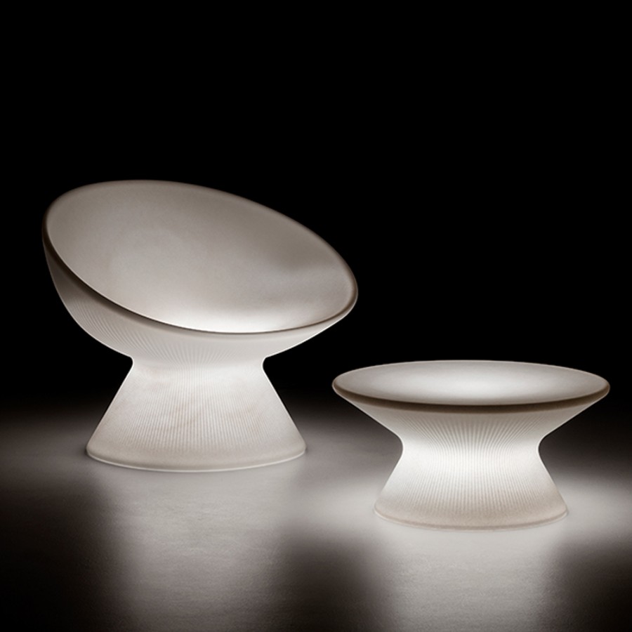 Fotoliu pentru uz comercial Plust, Fade Relax Armchair Light